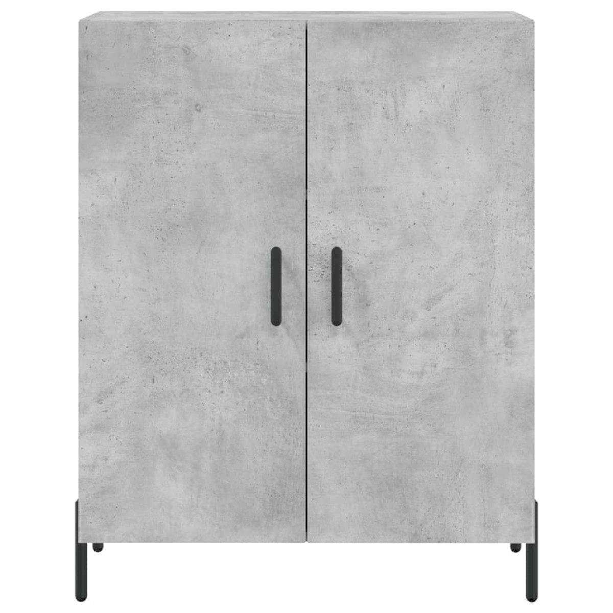 vidaXL Ντουλάπι Γκρι Σκυροδέματος 69,5x34x90 εκ. Επεξεργασμένο Ξύλο