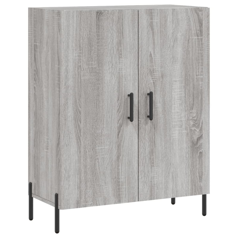 vidaXL Ντουλάπι Γκρι Sonoma 69,5 x 34 x 90 εκ. από Επεξεργασμένο Ξύλο
