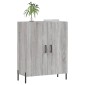vidaXL Ντουλάπι Γκρι Sonoma 69,5 x 34 x 90 εκ. από Επεξεργασμένο Ξύλο