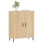 vidaXL Ντουλάπι Sonoma Δρυς 69,5 x 34 x 90 εκ. από Επεξεργασμένο Ξύλο
