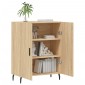 vidaXL Ντουλάπι Sonoma Δρυς 69,5 x 34 x 90 εκ. από Επεξεργασμένο Ξύλο