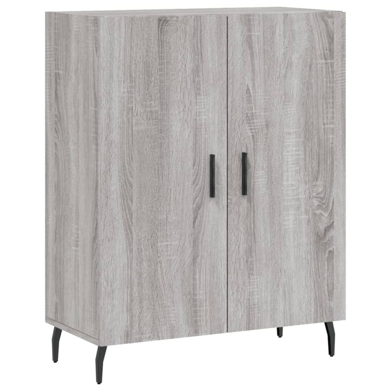 vidaXL Ντουλάπι Γκρι Sonoma 69,5 x 34 x 90 εκ. από Επεξεργασμένο Ξύλο