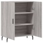 vidaXL Ντουλάπι Γκρι Sonoma 69,5 x 34 x 90 εκ. από Επεξεργασμένο Ξύλο
