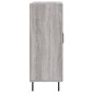 vidaXL Ντουλάπι Γκρι Sonoma 69,5 x 34 x 90 εκ. από Επεξεργασμένο Ξύλο