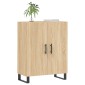 vidaXL Ντουλάπι Sonoma Δρυς 69,5 x 34 x 90 εκ. από Επεξεργασμένο Ξύλο