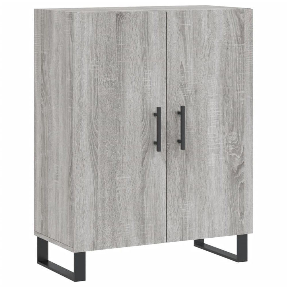 vidaXL Ντουλάπι Γκρι Sonoma 69,5 x 34 x 90 εκ. από Επεξεργασμένο Ξύλο