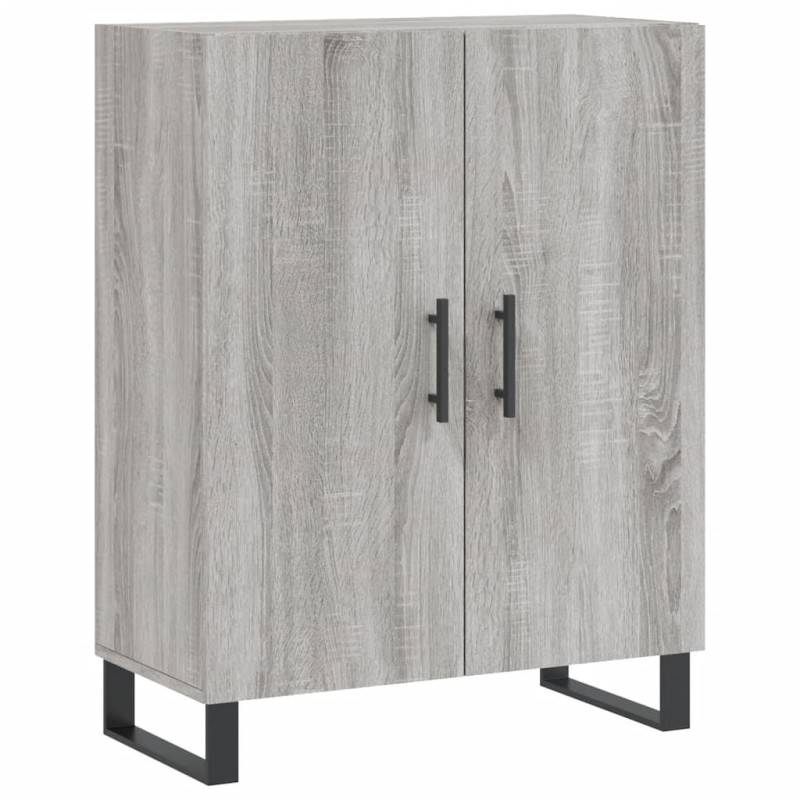 vidaXL Ντουλάπι Γκρι Sonoma 69,5 x 34 x 90 εκ. από Επεξεργασμένο Ξύλο