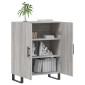 vidaXL Ντουλάπι Γκρι Sonoma 69,5 x 34 x 90 εκ. από Επεξεργασμένο Ξύλο