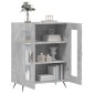 vidaXL Ντουλάπι Γκρι Σκυροδέματος 69,5x34x90 εκ. Επεξεργασμένο Ξύλο