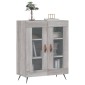 vidaXL Ντουλάπι Γκρι Sonoma 69,5 x 34 x 90 εκ. από Επεξεργασμένο Ξύλο