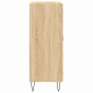vidaXL Ντουλάπι Sonoma Δρυς 69,5 x 34 x 90 εκ. από Επεξεργασμένο Ξύλο