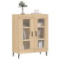 vidaXL Ντουλάπι Sonoma Δρυς 69,5 x 34 x 90 εκ. από Επεξεργασμένο Ξύλο