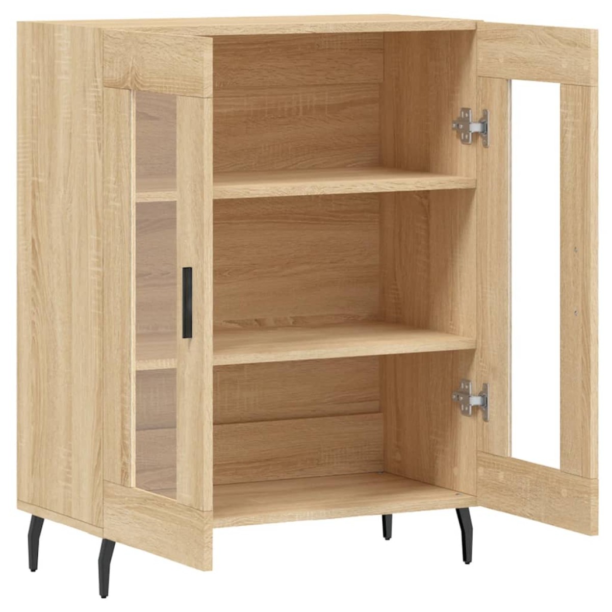 vidaXL Ντουλάπι Sonoma Δρυς 69,5 x 34 x 90 εκ. από Επεξεργασμένο Ξύλο
