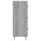 vidaXL Συρταριέρα Γκρι Sonoma 69,5 x 34 x 90 εκ. από Επεξεργ. Ξύλο