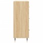 vidaXL Ντουλάπι Sonoma Δρυς 69,5 x 34 x 90 εκ. από Επεξεργασμένο Ξύλο