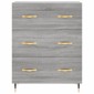 vidaXL Ντουλάπι Γκρι Sonoma 69,5 x 34 x 90 εκ. από Επεξεργασμένο Ξύλο