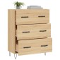 vidaXL Ντουλάπι Sonoma Δρυς 69,5 x 34 x 90 εκ. από Επεξεργασμένο Ξύλο