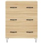 vidaXL Ντουλάπι Sonoma Δρυς 69,5 x 34 x 90 εκ. από Επεξεργασμένο Ξύλο
