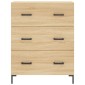 vidaXL Ντουλάπι Sonoma Δρυς 69,5 x 34 x 90 εκ. από Επεξεργασμένο Ξύλο