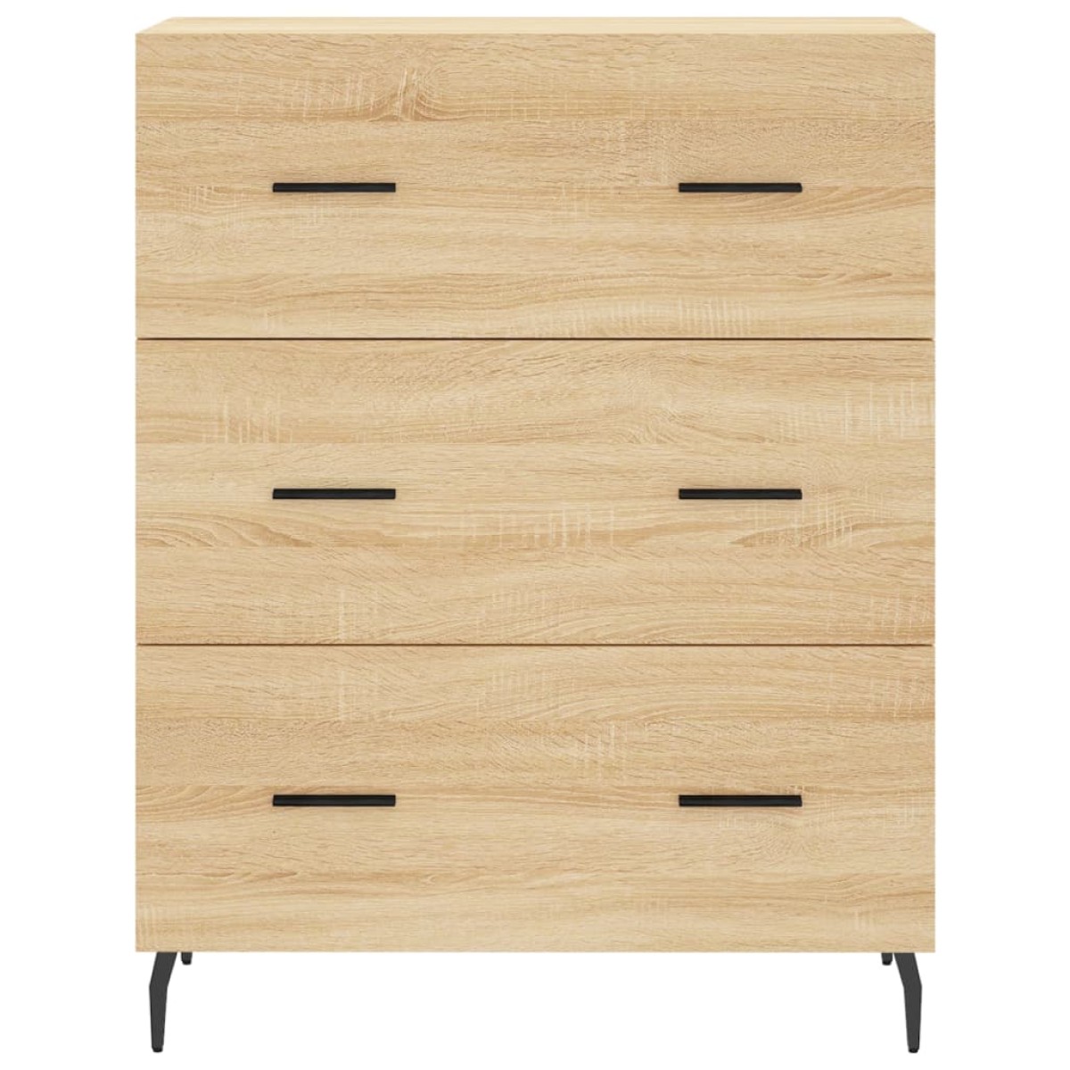 vidaXL Ντουλάπι Sonoma Δρυς 69,5 x 34 x 90 εκ. από Επεξεργασμένο Ξύλο
