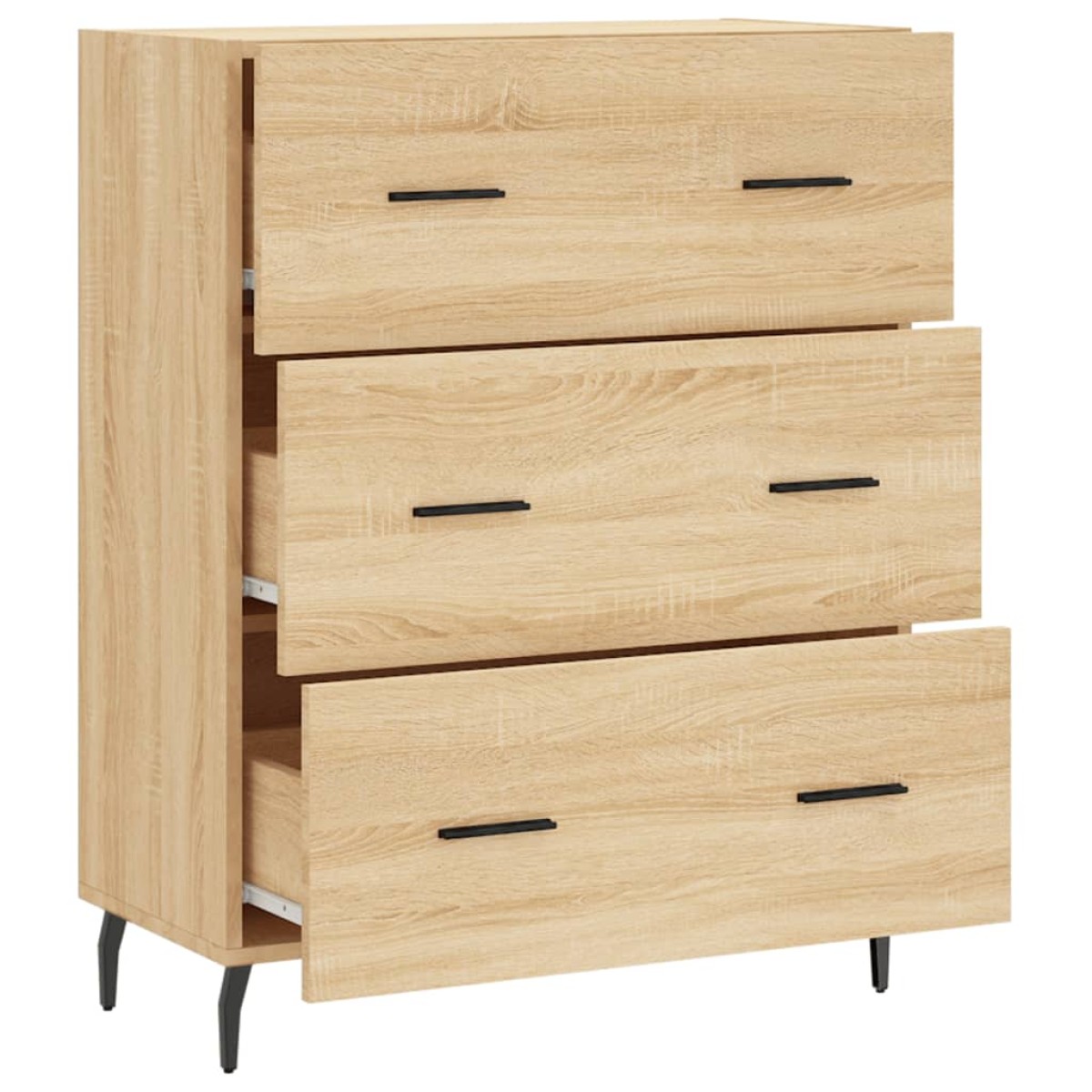 vidaXL Ντουλάπι Sonoma Δρυς 69,5 x 34 x 90 εκ. από Επεξεργασμένο Ξύλο