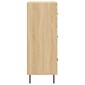 vidaXL Ντουλάπι Sonoma Δρυς 69,5 x 34 x 90 εκ. από Επεξεργασμένο Ξύλο