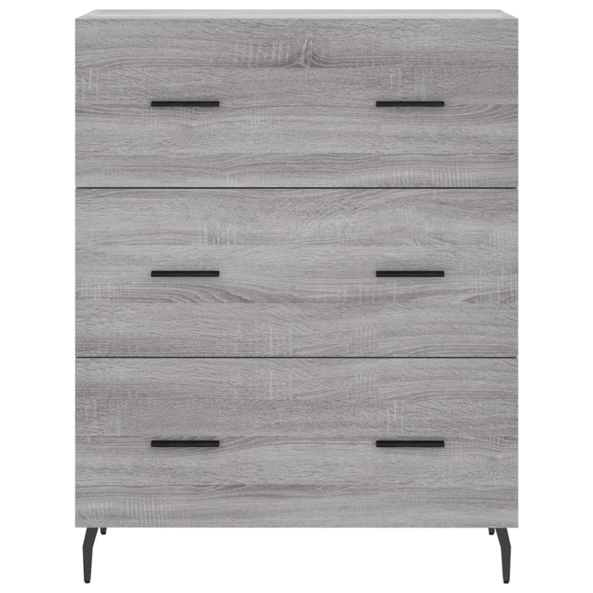 vidaXL Ντουλάπι Γκρι Sonoma 69,5 x 34 x 90 εκ. από Επεξεργασμένο Ξύλο