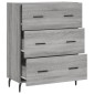 vidaXL Ντουλάπι Γκρι Sonoma 69,5 x 34 x 90 εκ. από Επεξεργασμένο Ξύλο