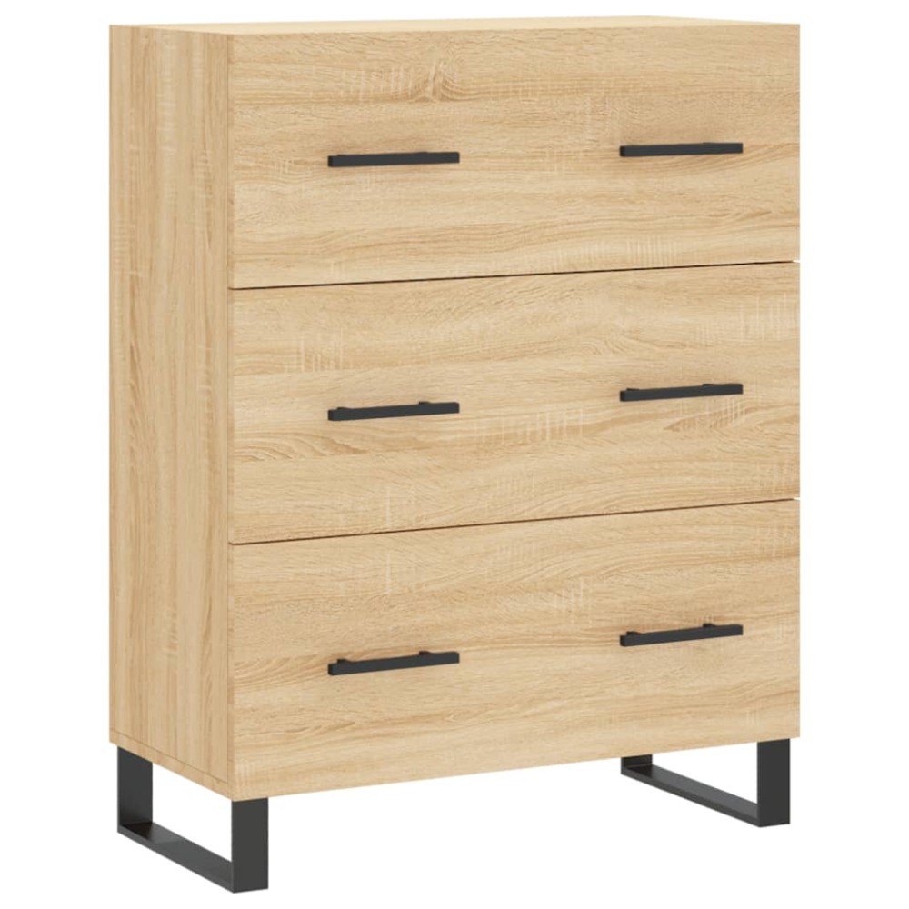 vidaXL Ντουλάπι Sonoma Δρυς 69,5 x 34 x 90 εκ. από Επεξεργασμένο Ξύλο