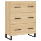 vidaXL Ντουλάπι Sonoma Δρυς 69,5 x 34 x 90 εκ. από Επεξεργασμένο Ξύλο