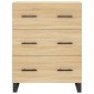 vidaXL Ντουλάπι Sonoma Δρυς 69,5 x 34 x 90 εκ. από Επεξεργασμένο Ξύλο
