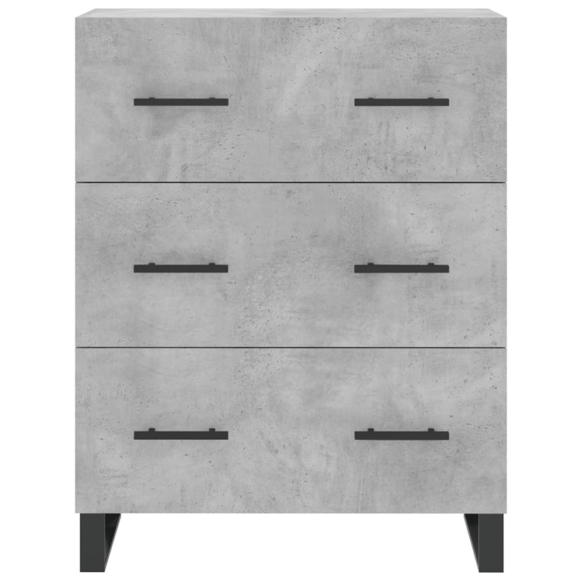 vidaXL Ντουλάπι Γκρι Σκυροδέματος 69,5x34x90 εκ. Επεξεργασμένο Ξύλο