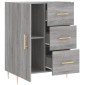 vidaXL Ντουλάπι Γκρι Sonoma 69,5 x 34 x 90 εκ. από Επεξεργασμένο Ξύλο