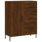 vidaXL Ντουλάπι Καφέ Δρυς 69,5 x 34 x 90 εκ. Επεξεργασμένο Ξύλο