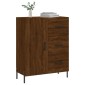 vidaXL Ντουλάπι Καφέ Δρυς 69,5 x 34 x 90 εκ. Επεξεργασμένο Ξύλο