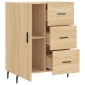 vidaXL Ντουλάπι Sonoma Δρυς 69,5 x 34 x 90 εκ. από Επεξεργασμένο Ξύλο
