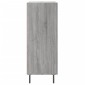 vidaXL Ντουλάπι Γκρι Sonoma 69,5 x 34 x 90 εκ. από Επεξεργασμένο Ξύλο