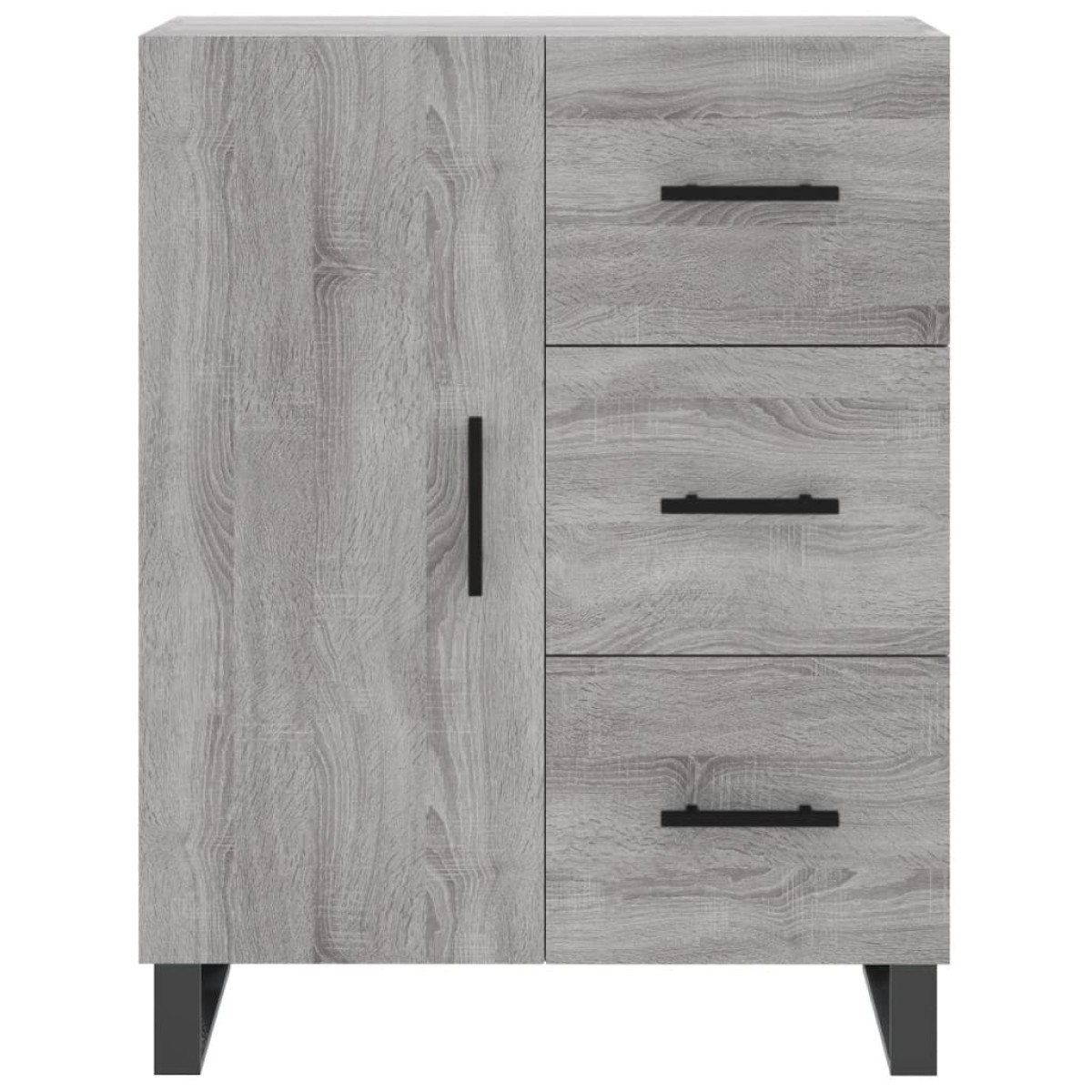 vidaXL Ντουλάπι Γκρι Sonoma 69,5 x 34 x 90 εκ. από Επεξεργασμένο Ξύλο