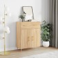 vidaXL Ντουλάπι Sonoma Δρυς 69,5 x 34 x 90 εκ. από Επεξεργασμένο Ξύλο