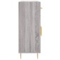 vidaXL Ντουλάπι Γκρι Sonoma 69,5 x 34 x 90 εκ. από Επεξεργασμένο Ξύλο