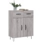 vidaXL Ντουλάπι Γκρι Sonoma 69,5 x 34 x 90 εκ. από Επεξεργασμένο Ξύλο