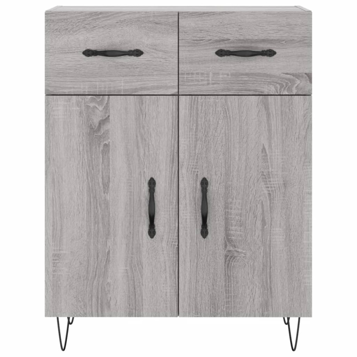 vidaXL Ντουλάπι Γκρι Sonoma 69,5 x 34 x 90 εκ. από Επεξεργασμένο Ξύλο