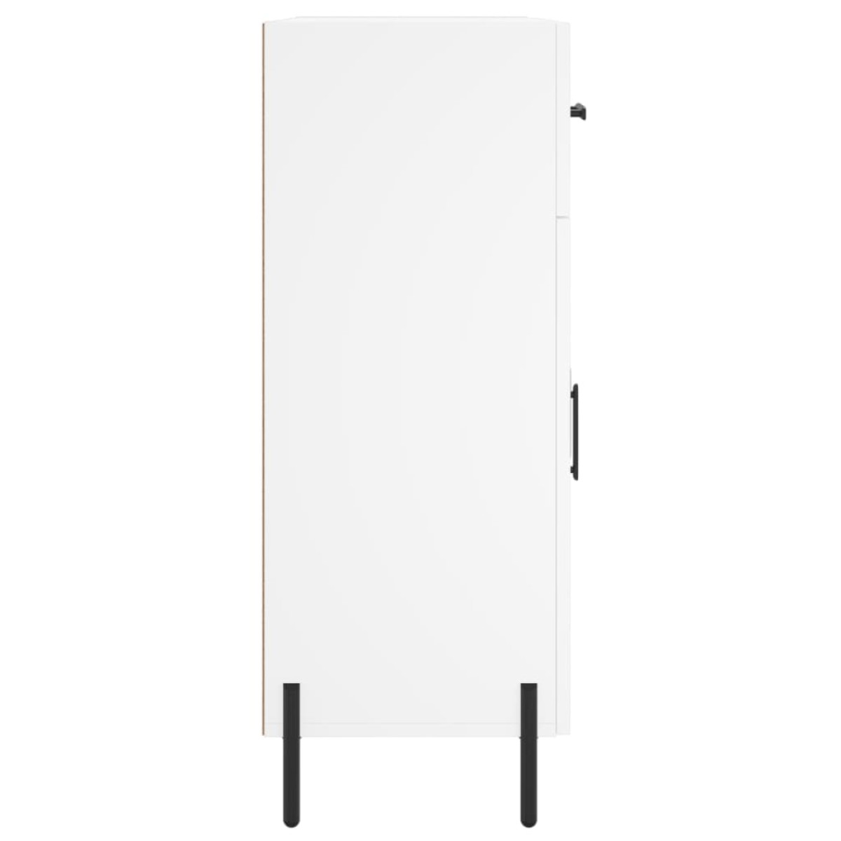 vidaXL Ντουλάπι Λευκό 69,5 x 34 x 90 εκ. από Επεξεργασμένο Ξύλο