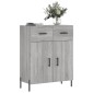 vidaXL Ντουλάπι Γκρι Sonoma 69,5 x 34 x 90 εκ. από Επεξεργασμένο Ξύλο