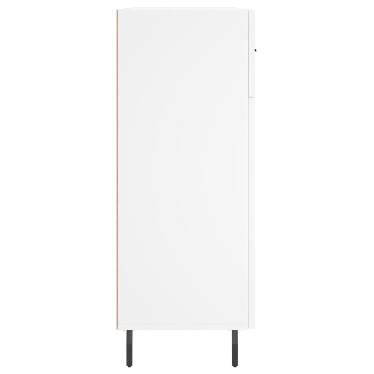 vidaXL Ντουλάπι Λευκό 69,5 x 34 x 90 εκ. από Επεξεργασμένο Ξύλο