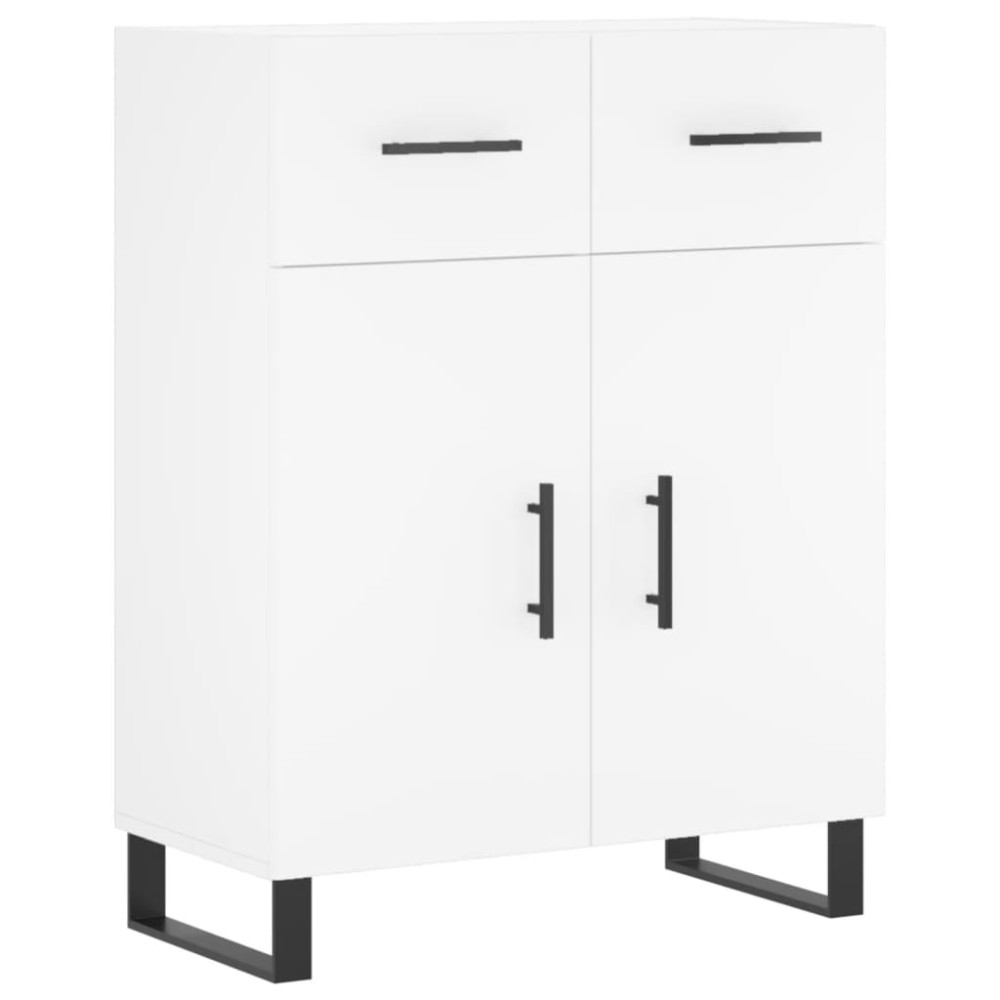 vidaXL Ντουλάπι Λευκό 69,5 x 34 x 90 εκ. από Επεξεργασμένο Ξύλο