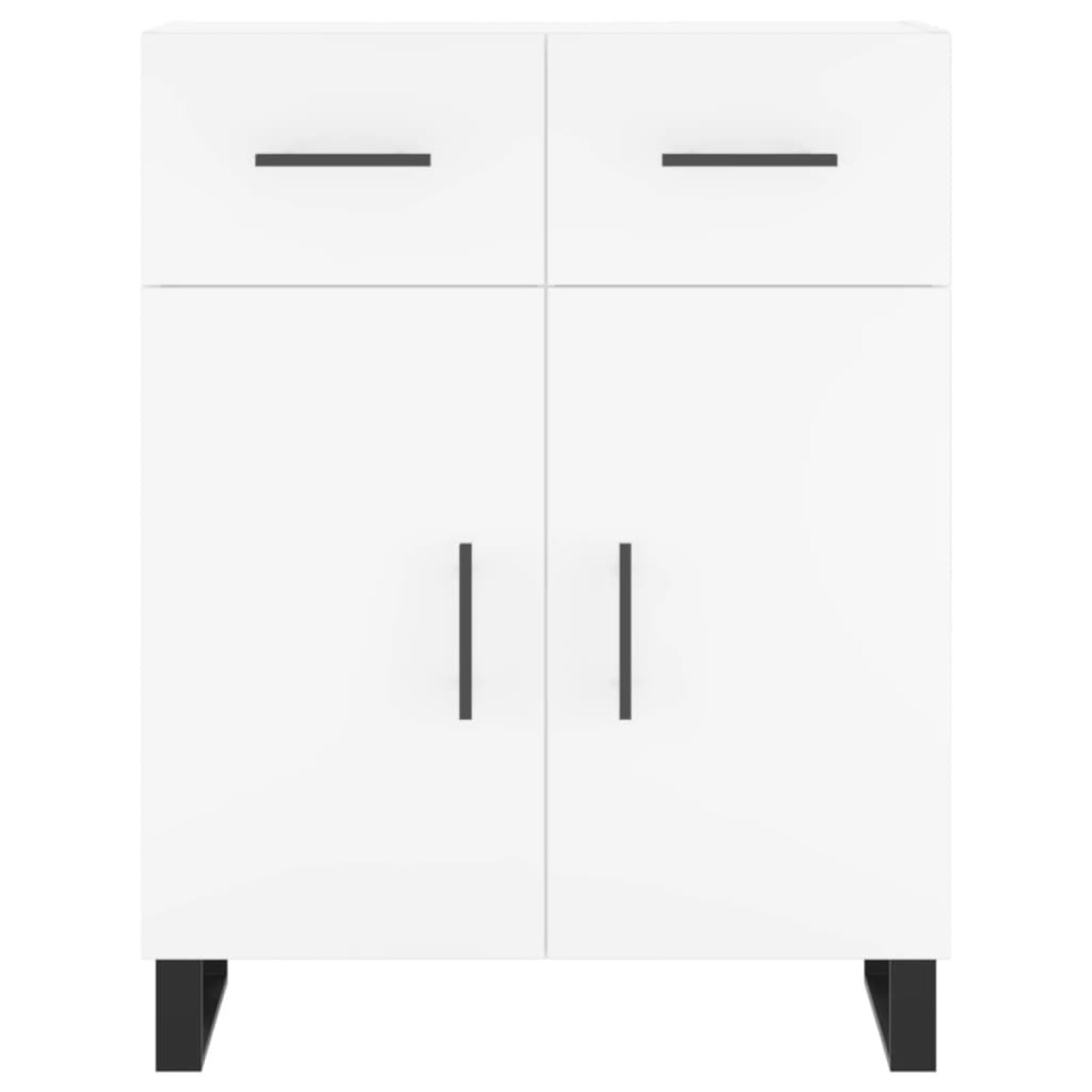 vidaXL Ντουλάπι Λευκό 69,5 x 34 x 90 εκ. από Επεξεργασμένο Ξύλο