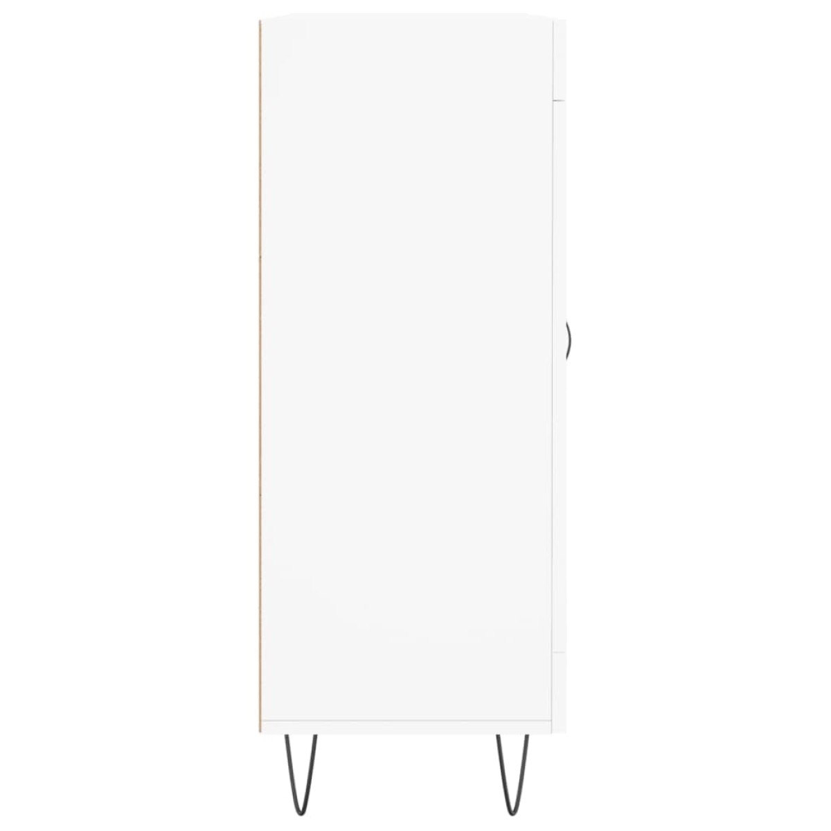 vidaXL Ντουλάπι Λευκό 69,5 x 34 x 90 εκ. από Επεξεργασμένο Ξύλο