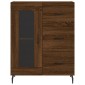vidaXL Ντουλάπι Καφέ Δρυς 69,5 x 34 x 90 εκ. Επεξεργασμένο Ξύλο