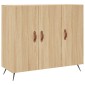 vidaXL Ντουλάπι Sonoma δρυς 90x34x80 εκ. Επεξεργασμένο Ξύλο